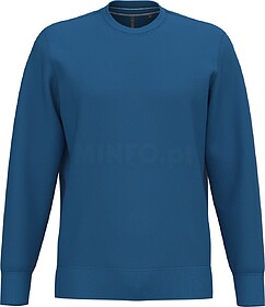 K488 Sweatshirt com decote redondo tam: L cor: Light Royal B...