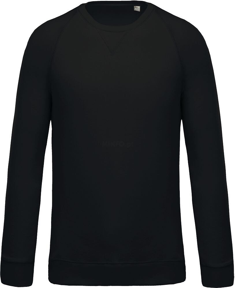Sweatshirt bio de criança com mangas raglan K490