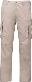 K745 Calças leves multibolsos de homem tam: 50 PT (50 FR) c...