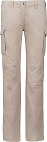 K746 Calças leves multibolsos de senhora tam: 46 PT (46 FR)...