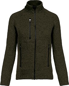 K9107 Casaco de senhora em malha mesclada tam: 3XL cor: Dark...