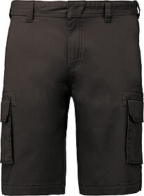 K754 Bermuda multibolsos de homem tam: 40 cor: Dark Grey : K...