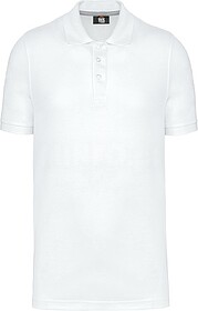 WK274X Polo de manga curta tam: 5XL cor: White : WK. Designe...