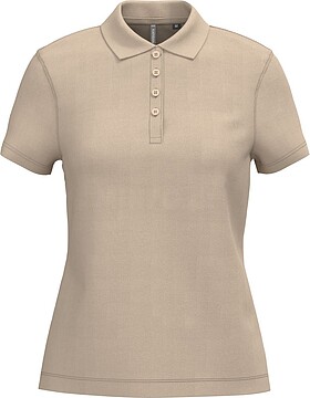 Polo piqué de senhora de manga curta K255