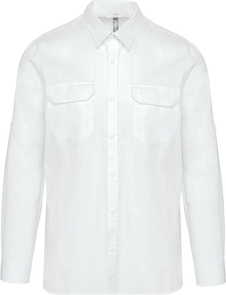 Camisa Safari de manga comprida K590