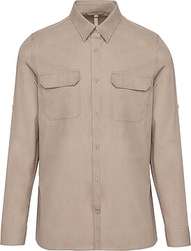 Camisa Safari de manga comprida K590