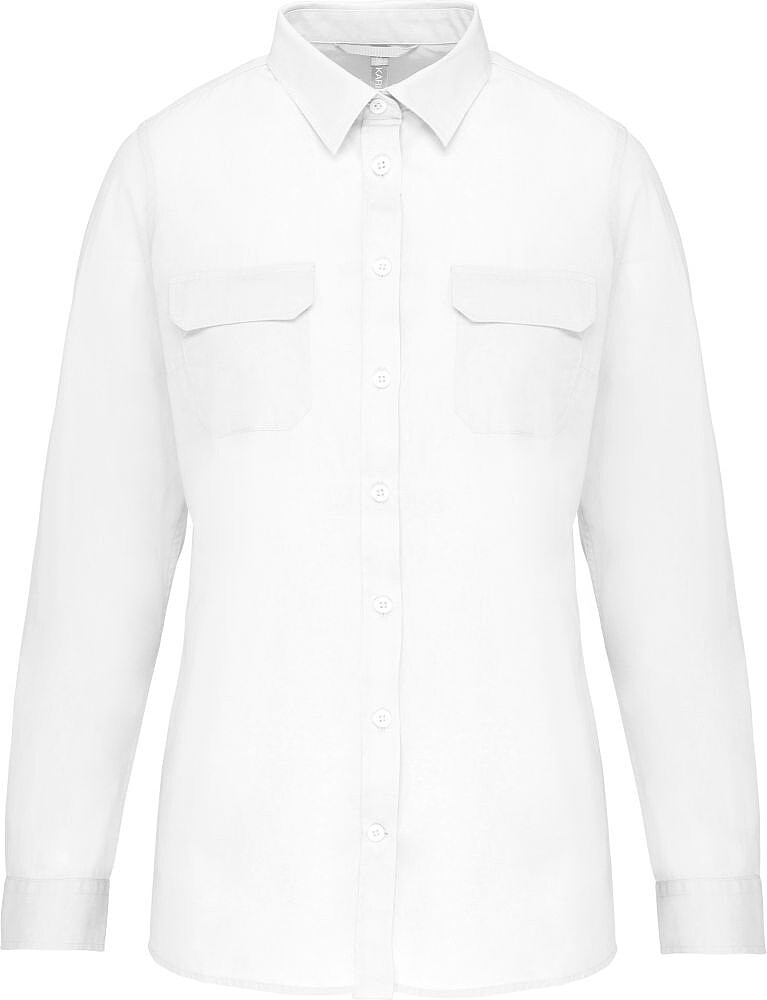 Camisa Safari de senhora manga comprida K591
