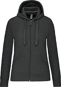 K464C Casaco sweatshirt de senhora com capuz tam: XXL cor: D...