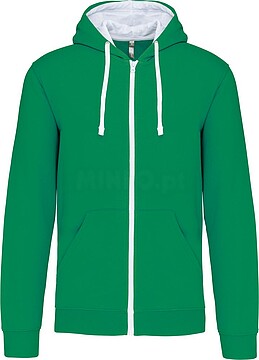 Casaco sweatshirt com capuz em contraste K466