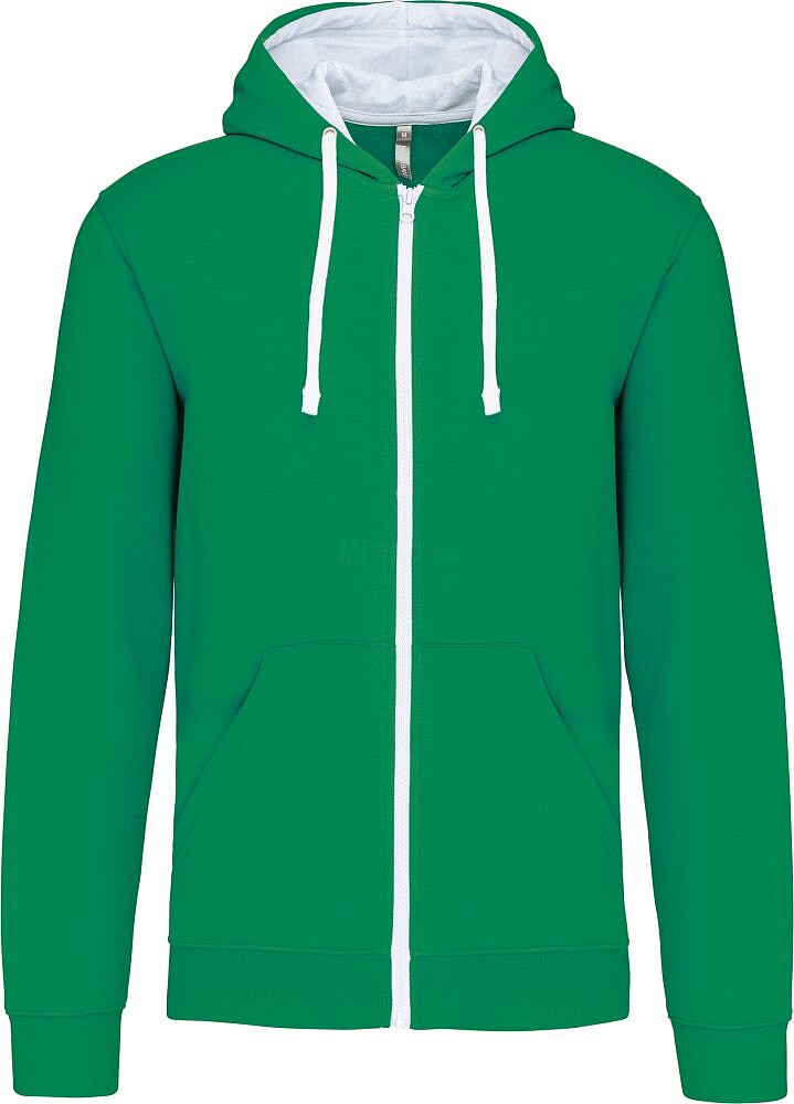 Casaco sweatshirt com capuz em contraste K466