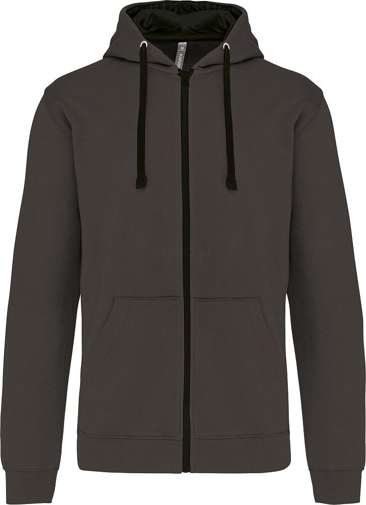 Casaco sweatshirt com capuz em contraste K466