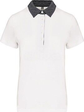 Polo de senhora jersey bicolor K261