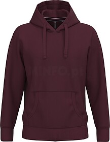 K489 Sweatshirt com capuz tam: M cor: Wine : Kariban Excelen...