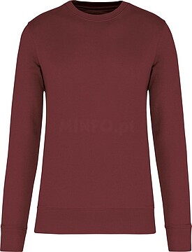 Sweatshirt eco-responsável com decote redondo K4025
