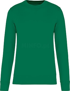 Sweatshirt eco-responsável com decote redondo K4025