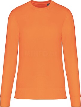 Sweatshirt eco-responsável com decote redondo de criança K4026