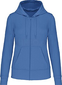 K4031C Sweatshirt eco-responsável com capuz e fecho de senh...