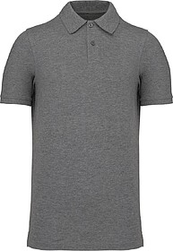 K2025A Polo piqué Bio180 de homem tam: S cor: Grey Heather ...