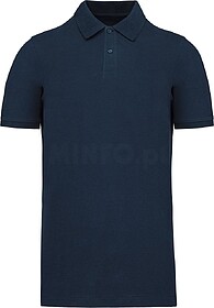 K2025C Polo piqué Bio180 de homem tam: M cor: Navy : Kariba...