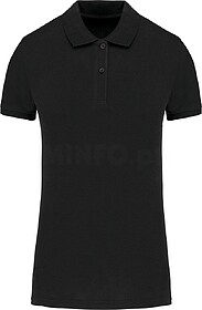 K2026C Polo piqué Bio180 de senhora tam: S cor: Black : Kar...