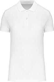 K2026 Polo piqué Bio180 de senhora tam: XXL cor: White : Ka...