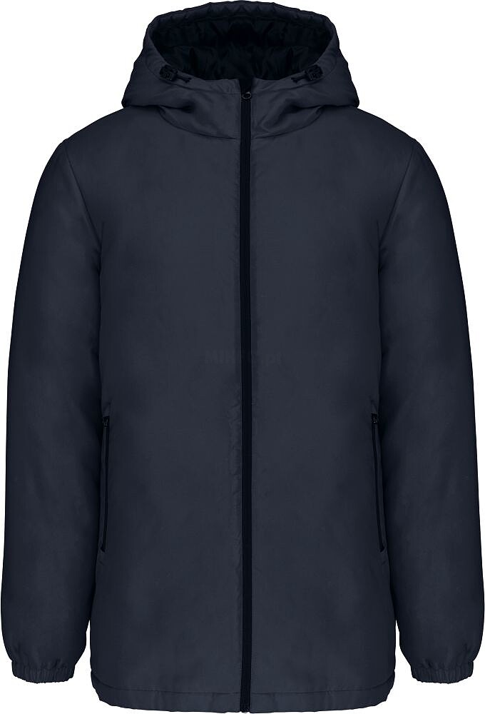 Parka com capuz de material reciclado unisex K6152