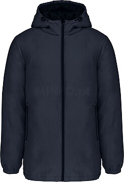 Parka com capuz de material reciclado unisex K6152