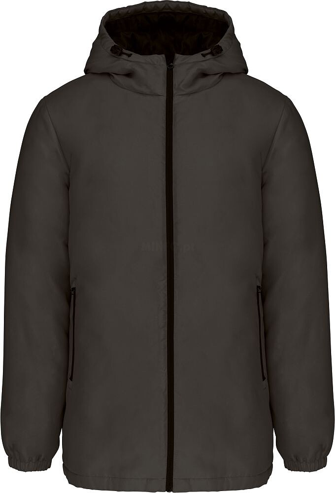 Parka com capuz de material reciclado unisex K6152