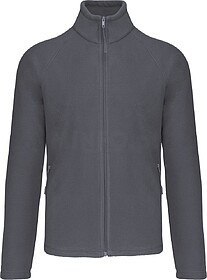 K917 Casaco micropolar com mangas raglan de homem tam: XL co...