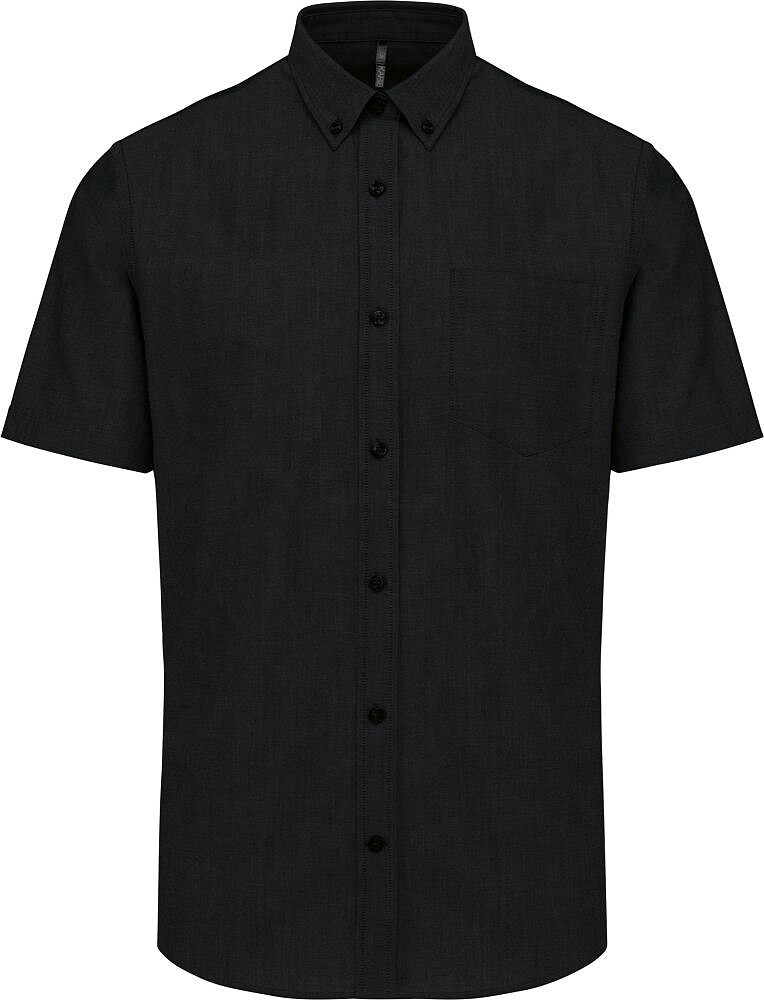 Camisa manga curta em Oxford de tratamento fácil K535