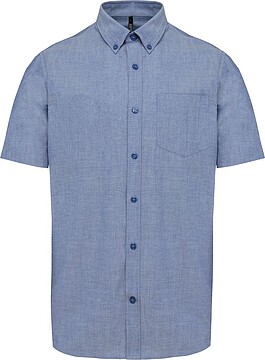 Camisa manga curta em Oxford de tratamento fácil K535