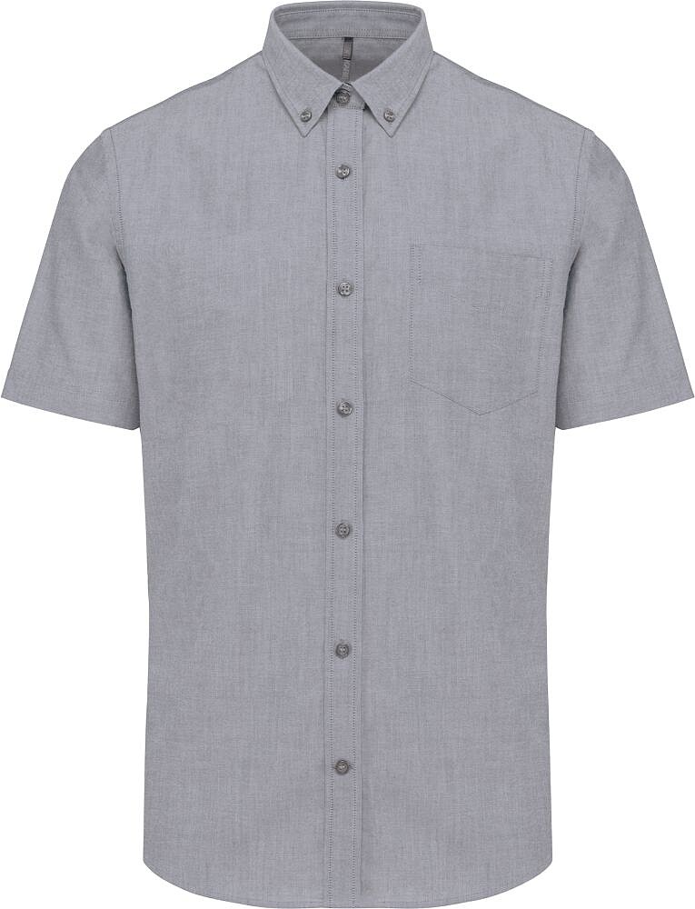 Camisa manga curta em Oxford de tratamento fácil K535