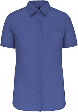 Camisa de senhora manga curta em popeline tratamento fácil K544