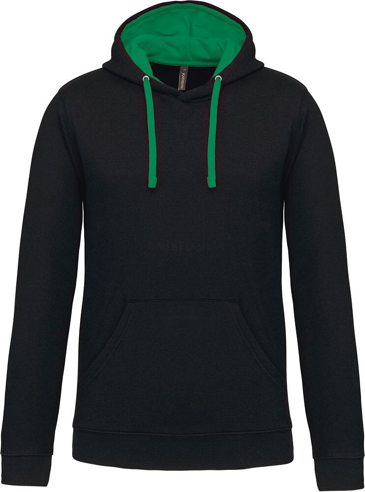 Sweatshirt com capuz em contraste K446