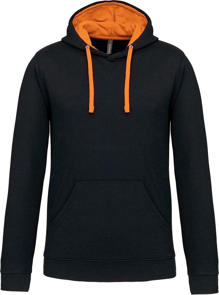 Sweatshirt com capuz em contraste K446