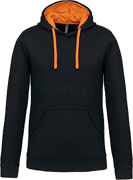 Sweatshirt com capuz em contraste K446
