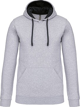Sweatshirt com capuz em contraste K446