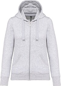 K464C Casaco sweatshirt de senhora com capuz tam: S cor: Ash...