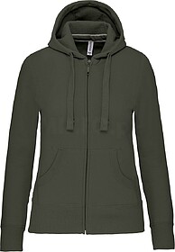 K464C Casaco sweatshirt de senhora com capuz tam: S cor: Dar...