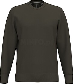 K488 Sweatshirt com decote redondo tam: XXL cor: Dark Khaki ...