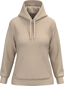 K473 Sweatshirt de senhora com capuz tam: XS cor: Light Sand...