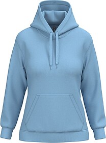 K473 Sweatshirt de senhora com capuz tam: XS cor: Sky Blue :...