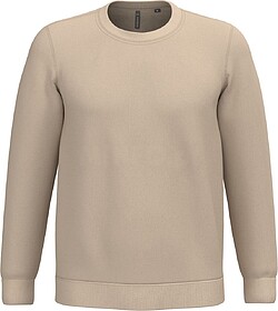 K474 Sweatshirt com decote redondo tam: M cor: Light Sand : ...