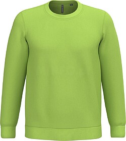 K474 Sweatshirt com decote redondo tam: M cor: Lime : Kariba...
