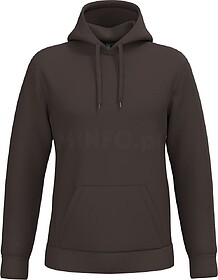 K476 Sweatshirt de homem com capuz tam: S cor: Chocolate : K...