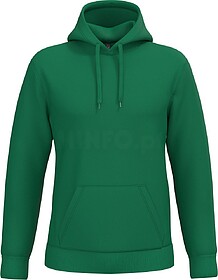 K476 Sweatshirt de homem com capuz tam: XXL cor: Kelly Green...