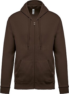 Sweatshirt com fecho e capuz K479