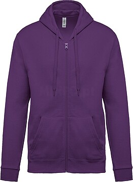Sweatshirt com fecho e capuz K479