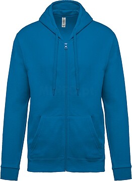 Sweatshirt com fecho e capuz K479