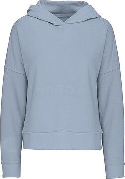 Sweatshirt de senhora com capuz Lounge Bio K494